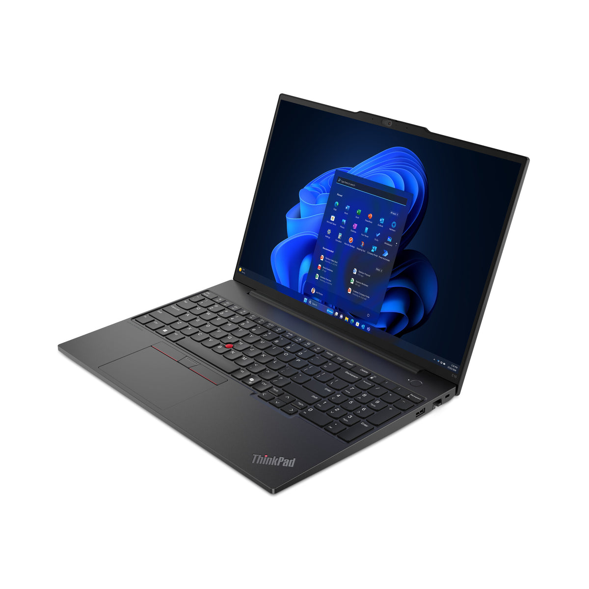 Lenovo ThinkPad E16 Laptop - 40.6 cm (16") - Intel Core Ultra 5 125U - 16 GB DDR5-SDRAM - 256 GB SSD - Wi-Fi 6E - Windows 11 Pro - Black