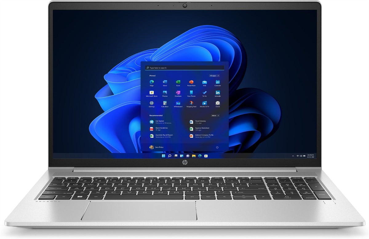 HP 450 G9 i5-1235U Notebook 39.6 cm (15.6&quot;) HD Intel Core i5 16 GB DDR4-SDRAM 256 GB SSD Wi-Fi 6 (802.11ax) Windows 11 Pro Silver
