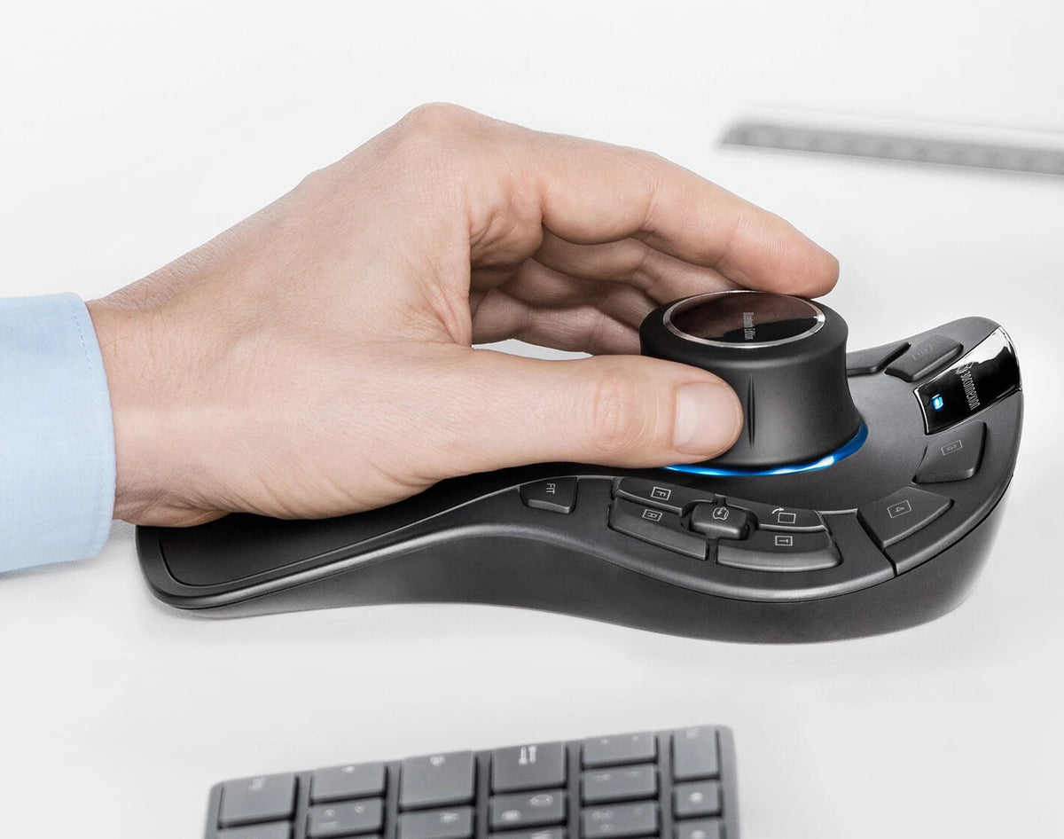 3Dconnexion SpaceMouse Pro Wireless – BLUETOOTH mouse Office 6DoF ...