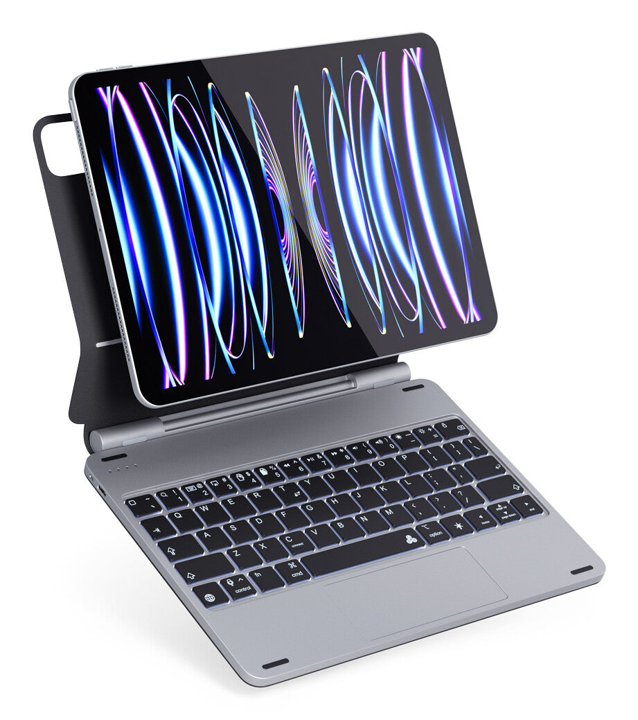 Epico Keyboard Case for 10.9" iPad in Grey / Silver