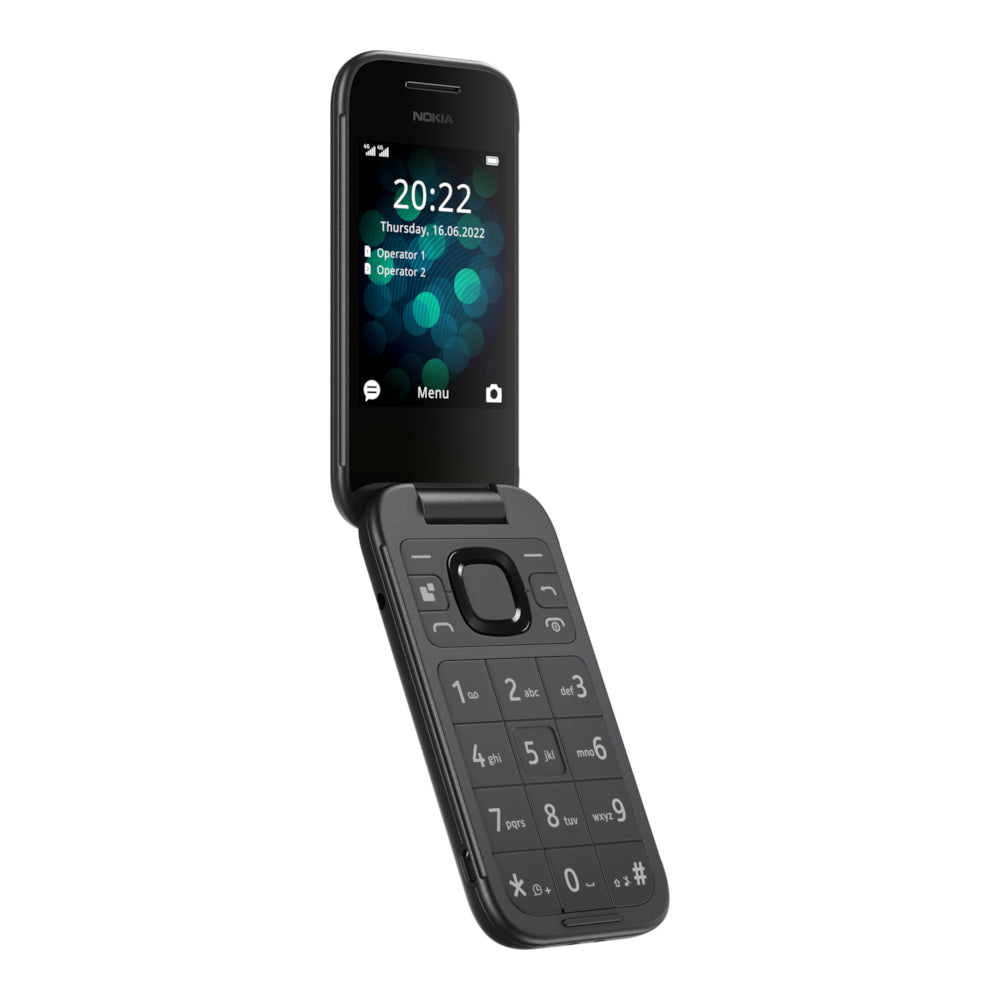 Nokia 2660 Flip 4G – Dual SIM, 128MB Opslag, 48MB RAM, In De Kleur Lush Green, Eenvoudig En Betrouwbaar