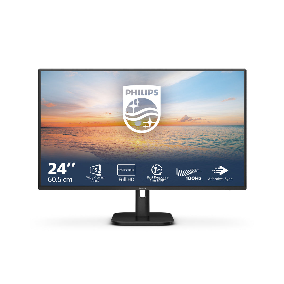 Philips 1000 series 24E1N1100A/00 LED display 60.5 cm (23.8") 1920 x 1080 pixels Full HD LCD Black