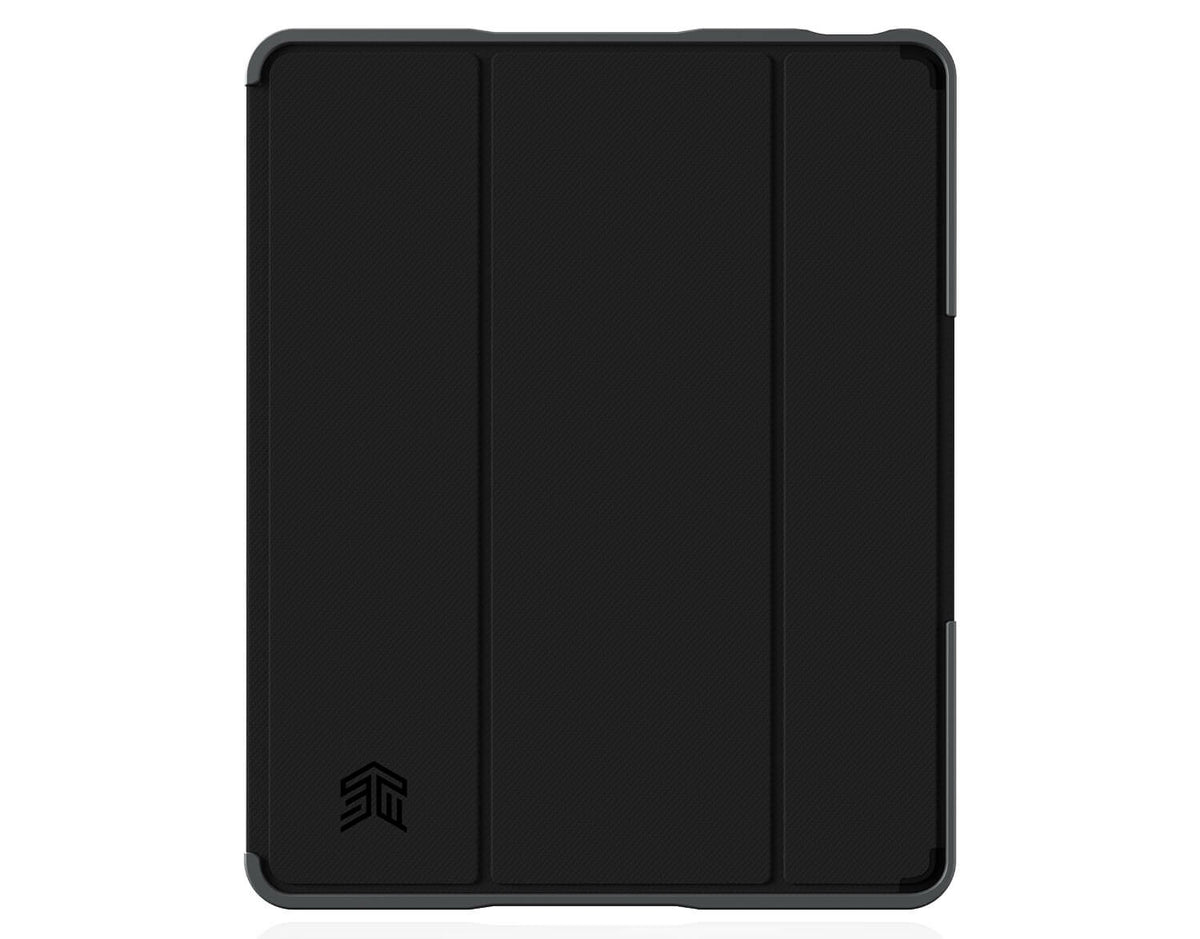 STM Dux Plus Folio Case for 13&quot; iPad Air in Black / Transparent