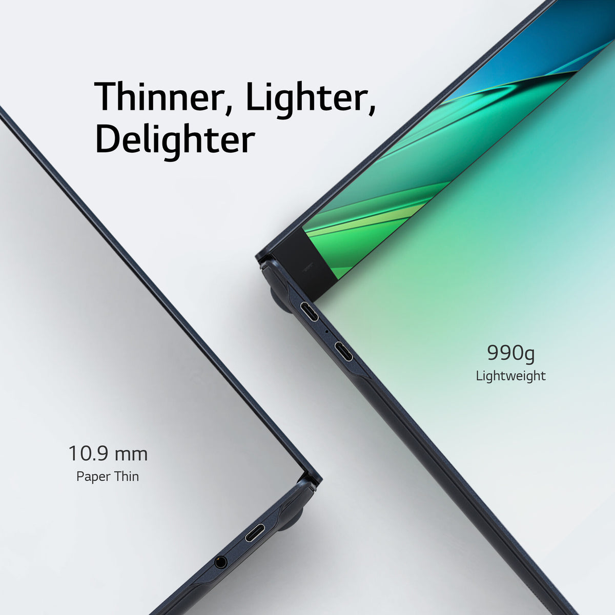 LG Gram SuperSlim OLED 15Z90RT-K.AA77A1 Laptop - 39.6 cm (15.6") - Intel® Core™ i7-1360P - 16 GB LPDDR5-SDRAM -  1 TB SSD - Wi-Fi 6E - Windows 11 Home - Blue