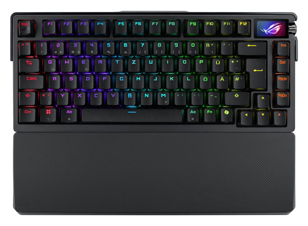 ASUS ROG Azoth Extreme keyboard Gaming USB + RF Wireless + Bluetooth Black