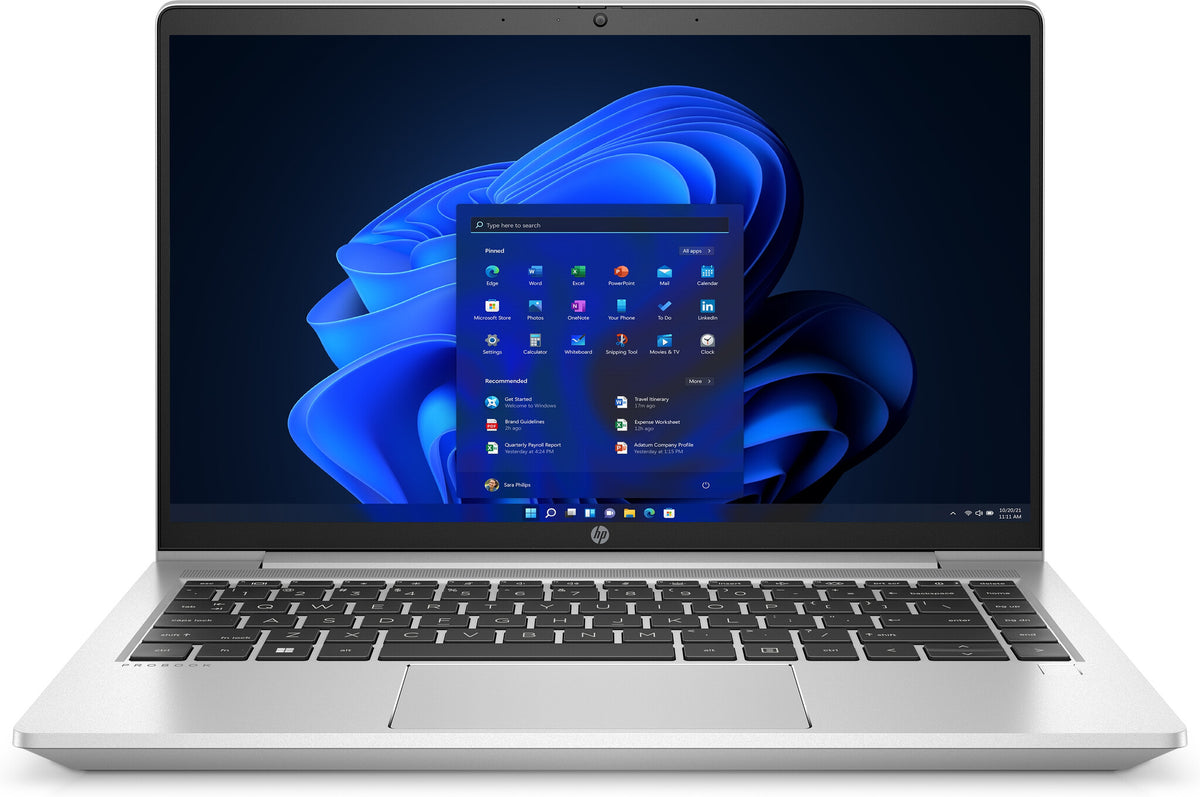 HP ProBook 440 G9 Laptop - 35.6 cm (14") - Intel® Core™ i7-1255U - 16 GB DDR4-SDRAM - 512 GB SSD - Wi-Fi 6 - Windows 11 Pro - Silver