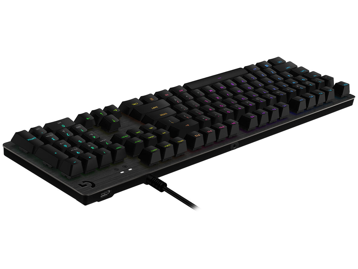 Logitech G - G513 CARBON LIGHTSYNC RGB - USB Wired RGB Mechanical Gaming Keyboard in Carbon (AZERTY French)