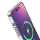 eSTUFF BERLIN Magnetic Hybrid mobile phone case for iPhone 14 Pro Max in Transparent