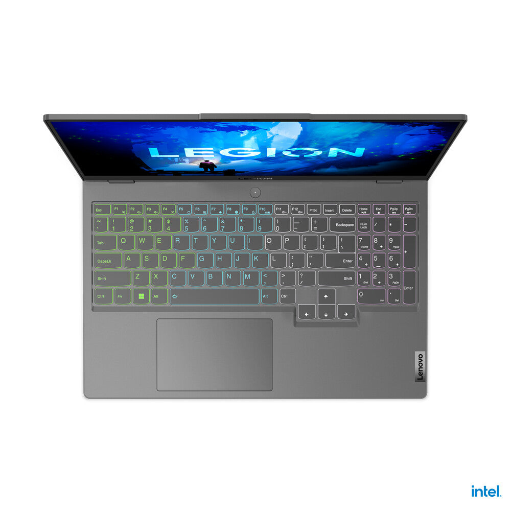 Lenovo Legion 5 Laptop - 39.6 cm (15.6&quot;) - Intel® Core™ i5-12500H - 16 GB DDR5-SDRAM - 512 GB SSD - NVIDIA GeForce RTX 3060 - Wi-Fi 6E - Windows 11 Home - Grey