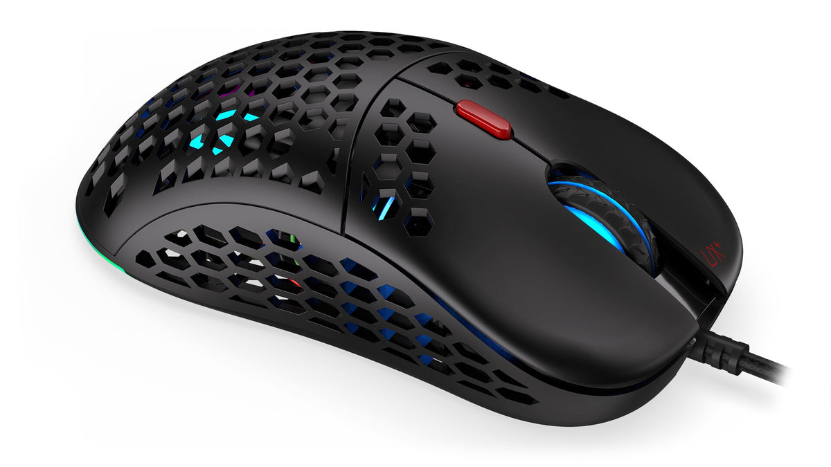 ENDORFY LIX Plus - USB Type-C Wired Optical Mouse in Black - 19,000 DPI
