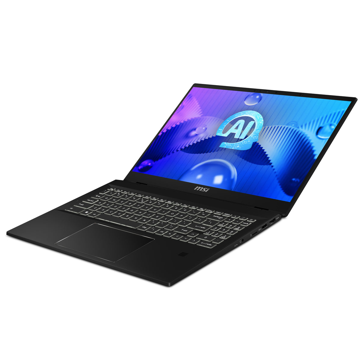 MSI Summit E16 AI Studio Hybrid (2-in-1) - 40.6 cm (16") - Touchscreen - Intel Core Ultra 7 155H - 32 GB LPDDR5-SDRAM - 1 TB SSD - NVIDIA GeForce RTX 4050 - Wi-Fi 7 - Windows 11 Pro - Black