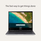 ASUS Chromebook Flip CM3 - 30.5 cm (12") - Touchscreen - MediaTek MT8192 - 4 GB LPDDR4x-SDRAM - 128 GB eMMC - Wi-Fi 5 - ChromeOS - Silver