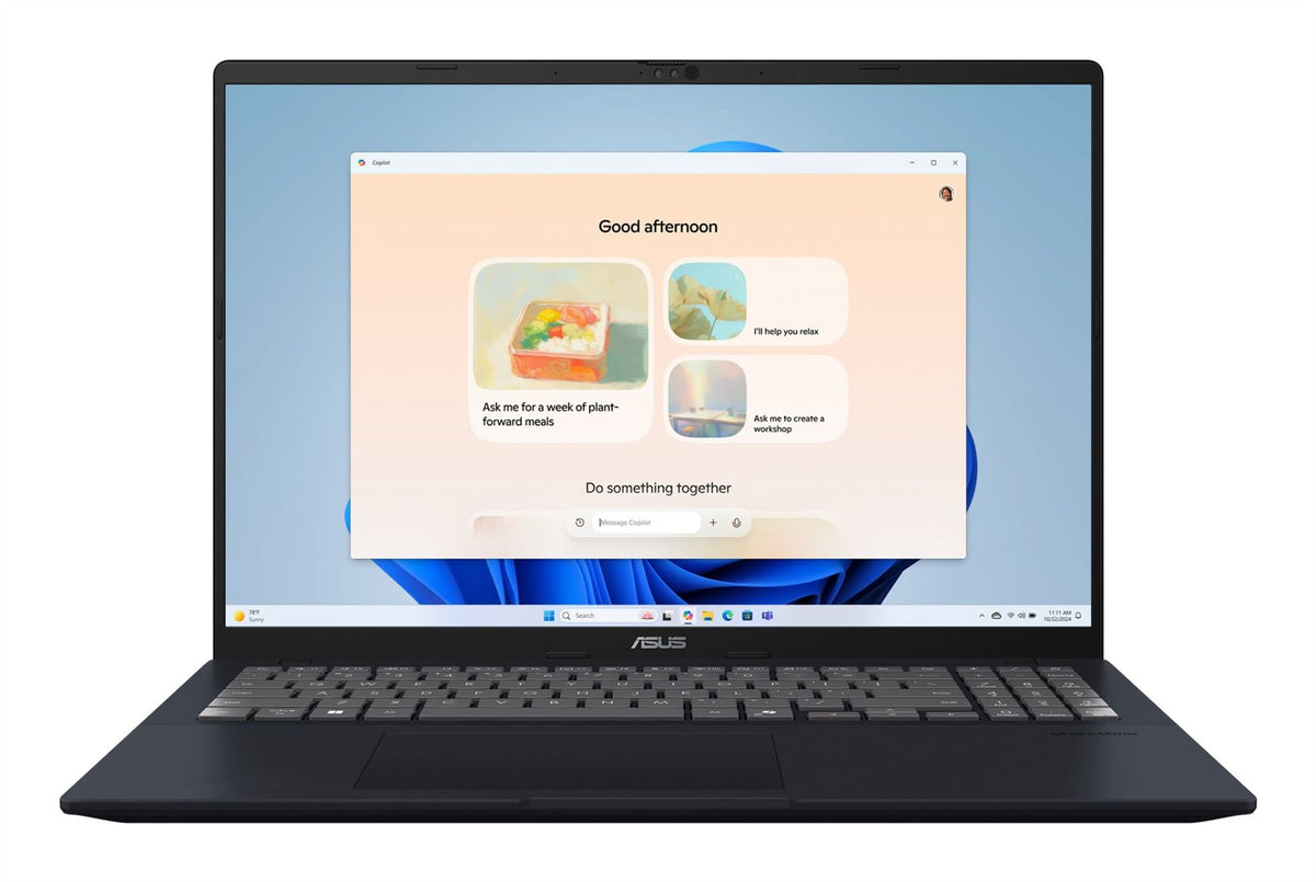 ASUS Vivobook 16 X1607CA-MB063W Copilot+ PC Intel Core Ultra 7 255H Laptop 40.6 cm (16") WUXGA 16 GB DDR5-SDRAM 1 TB SSD Wi-Fi 6 (802.11ax) Windows 11 Home Blue