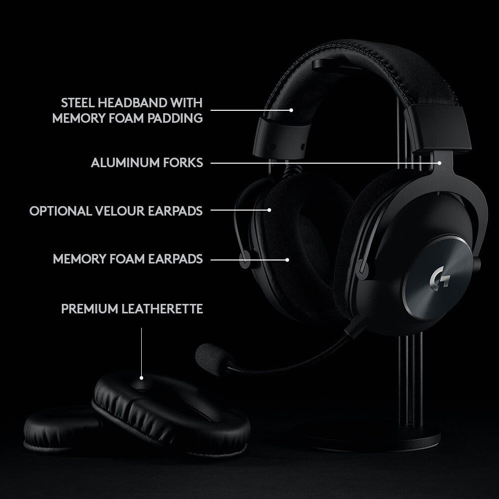 Logitech G - PRO X LIGHTSPEED Wireless Gaming Headset in Black