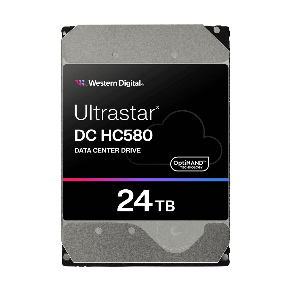 Western Digital Ultrastar DC HC580 -  7.2K RPM Serial ATA 3.5" HDD - 24 TB