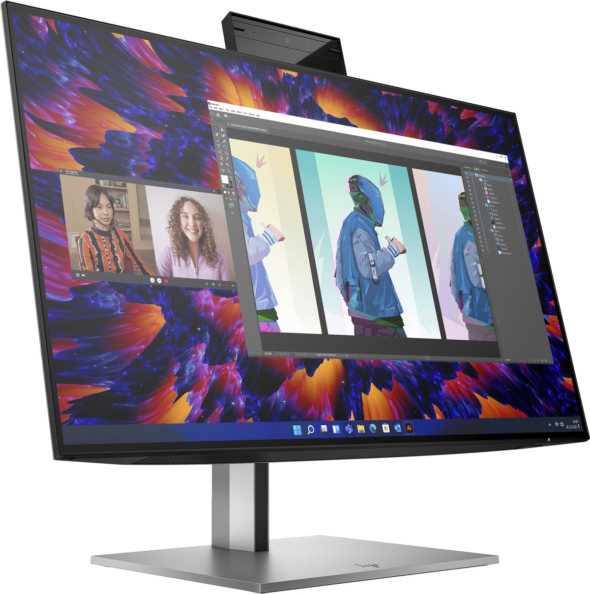 HP Z24M G3 - 60.5 cm (23.8") - 2560 x 1440 pixels Quad HD Monitor