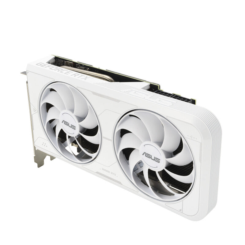 ASUS Dual WHITE - NVIDIA 8 GB GDDR6X GeForce RTX 3060 Ti graphics card