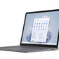 Microsoft Surface Laptop 5 - Touchscreen - 34.3 cm (13.5") - Intel® Core™ i5-1245U - 16 GB RAM - 512 GB SSD - Wi-Fi 6 - Windows 11 Pro - Platinum