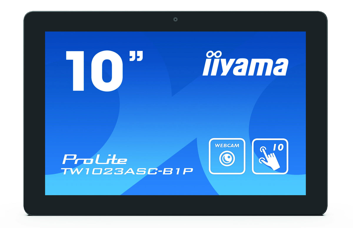 iiyama TW1023ASC-B1P meeting room display 25.6 cm (10.1") 1280 x 800 pixels LED 802.11b, 802.11g, Wi-Fi 4 (802.11n) Bluetooth