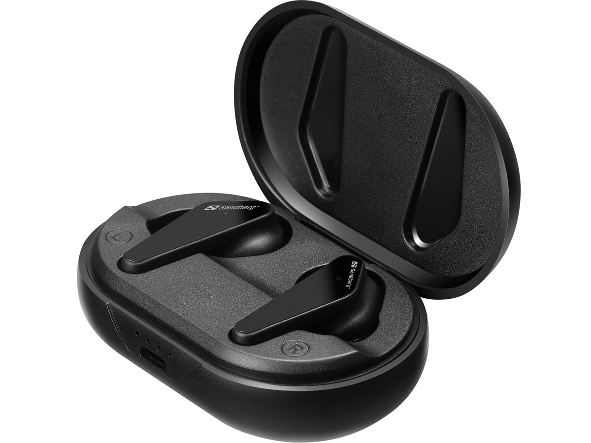 Sandberg Touch Pro - Wireless In-Ear Bluetooth Earbuds in Black