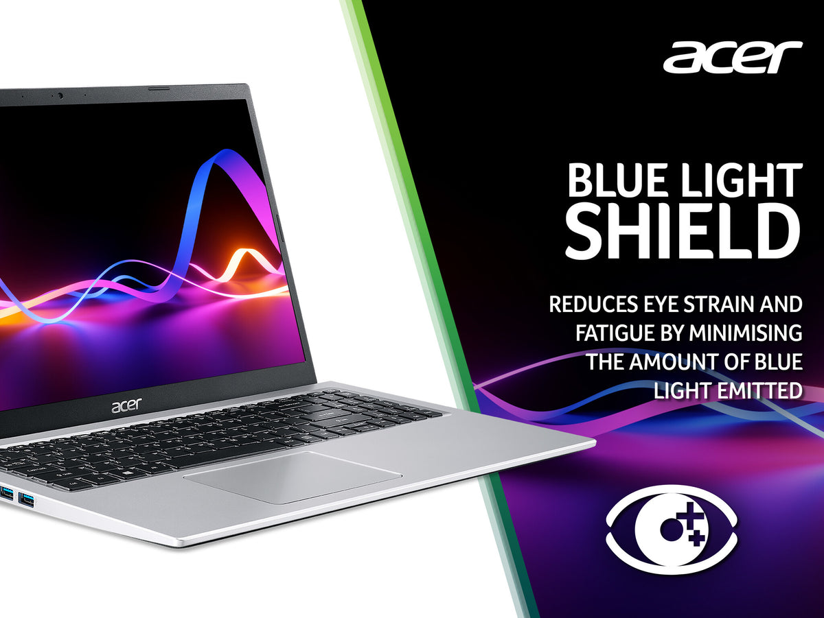 Acer Aspire 3 Laptop - 39.6 cm (15.6&quot;) - Intel® Core™ i5-1135G7 - 16 GB DDR4-SDRAM - 1 TB SSD - Wi-Fi 5 - Windows 11 Home -  Silver