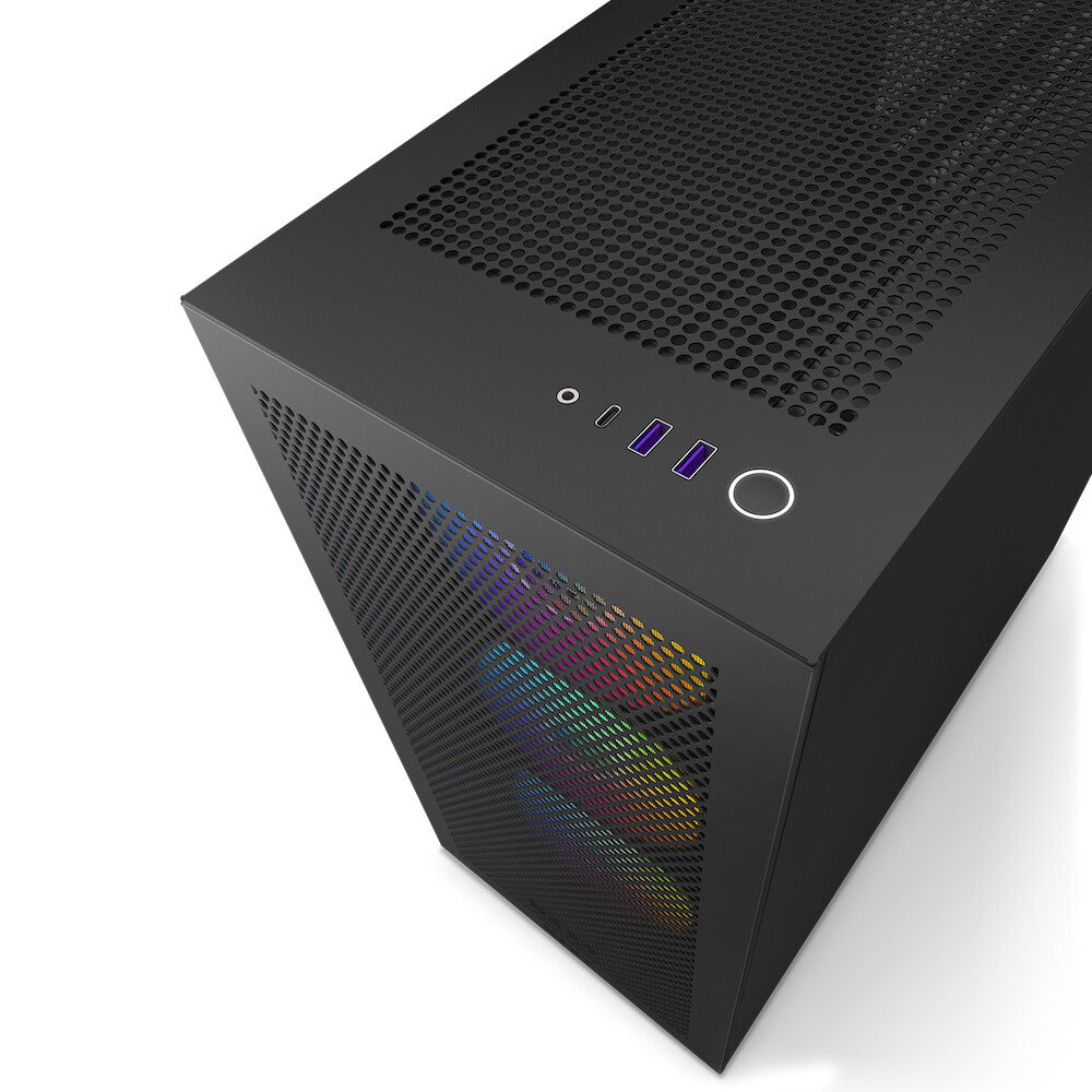 NZXT H7 Flow RGB (2023) - ATX Mid Tower Case in Black
