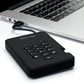 iStorage diskAshur2 - Secure Encrypted External solid state drive in Black - 512 GB
