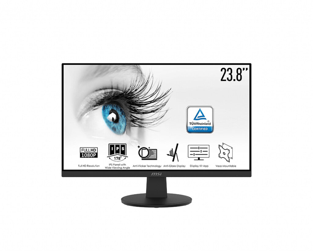 MSI Pro MP242V - 60.5 cm (23.8") - 1920 x 1080 pixels Full HD LED Monitor