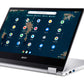 Acer Chromebook Spin 314 Hybrid (2-in-1) - 35.6 cm (14") - Touchscreen - Intel Celeron N4500 - 4 GB LPDDR4x-SDRAM - 128 GB eMMC - Wi-Fi 6 - ChromeOS - Silver