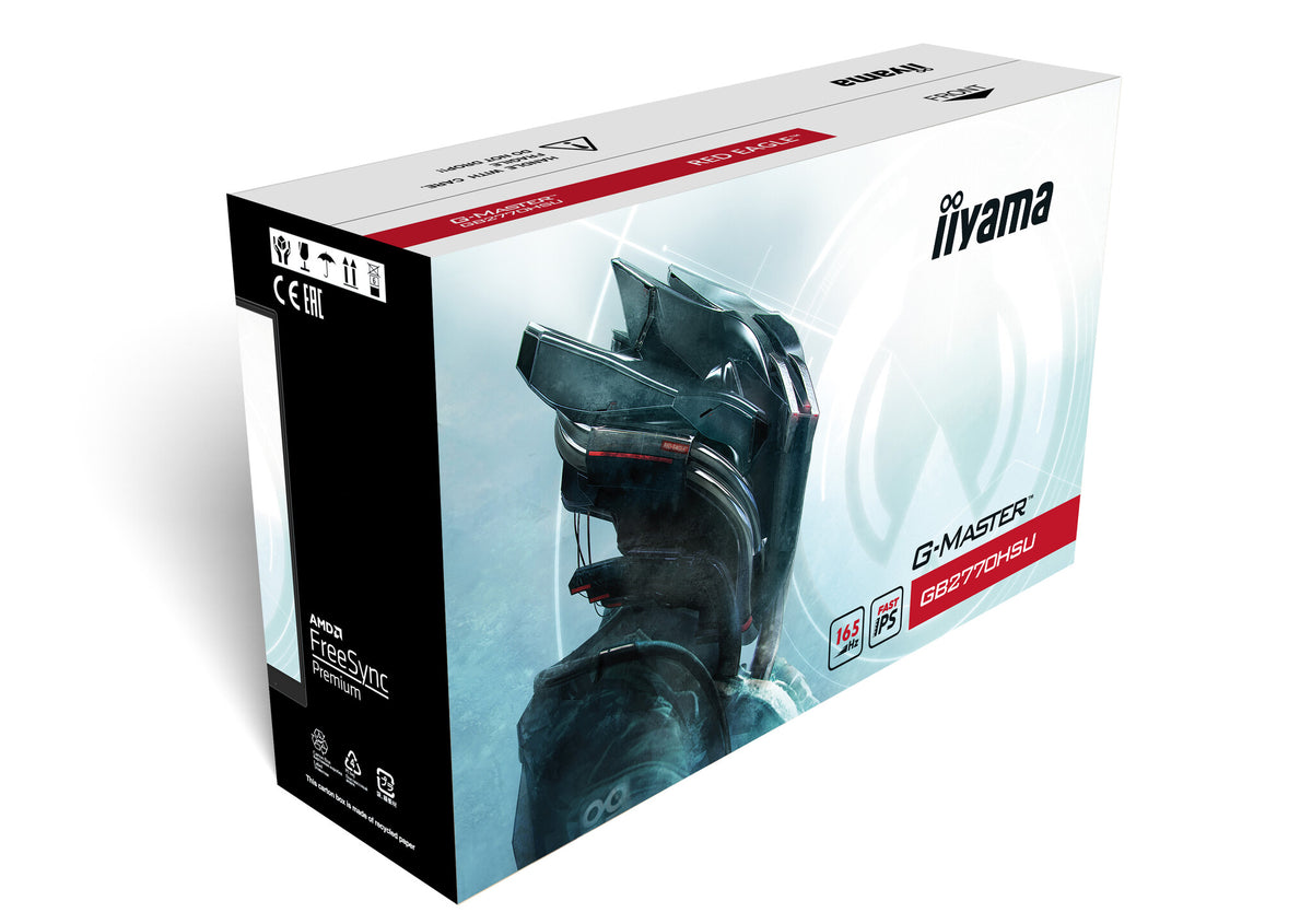 iiyama G-MASTER GB2770HSU-B5 - 68.6 cm (27") - 1920 x 1080 pixels Full HD LED Monitor