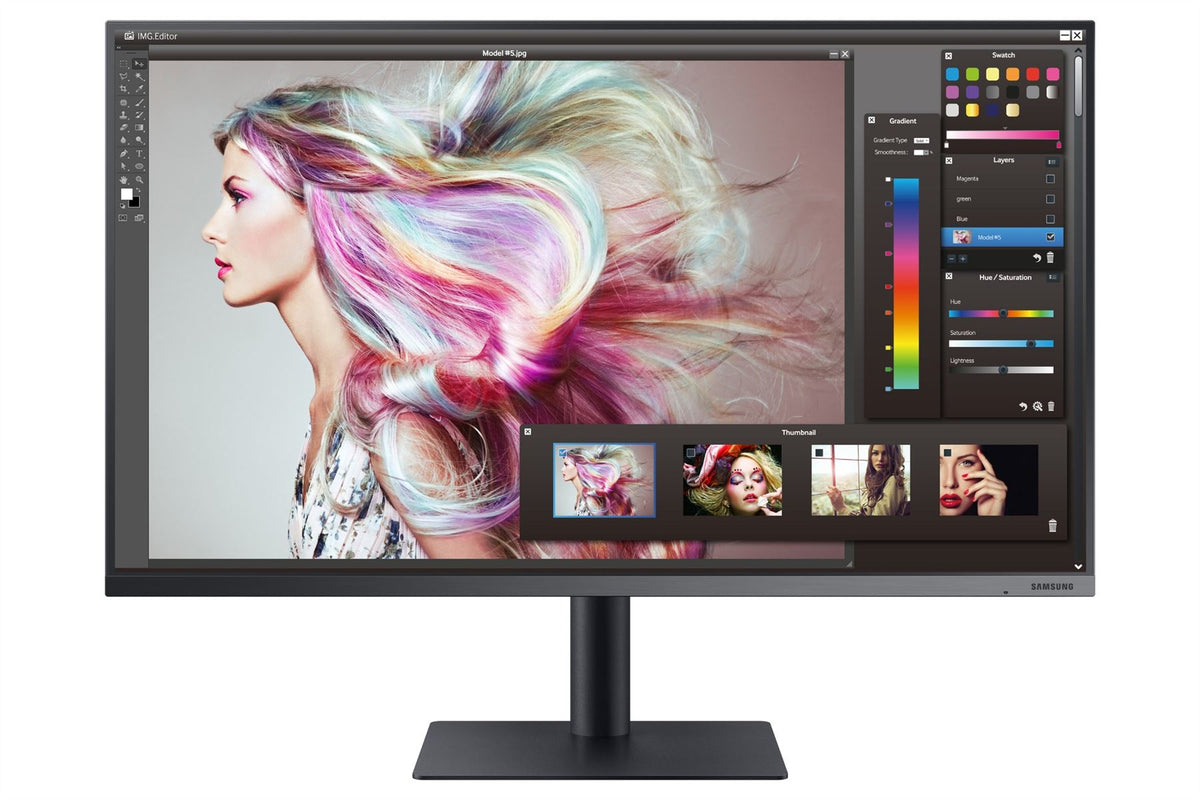 Samsung TU87F 81.3 cm (32") 3840 x 2160 pixels 4K Ultra HD LED Black Monitor