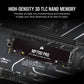 Corsair MP700 PRO - PCI Express 5.0 3D TLC NAND NVMe M.2 SSD - 1 TB