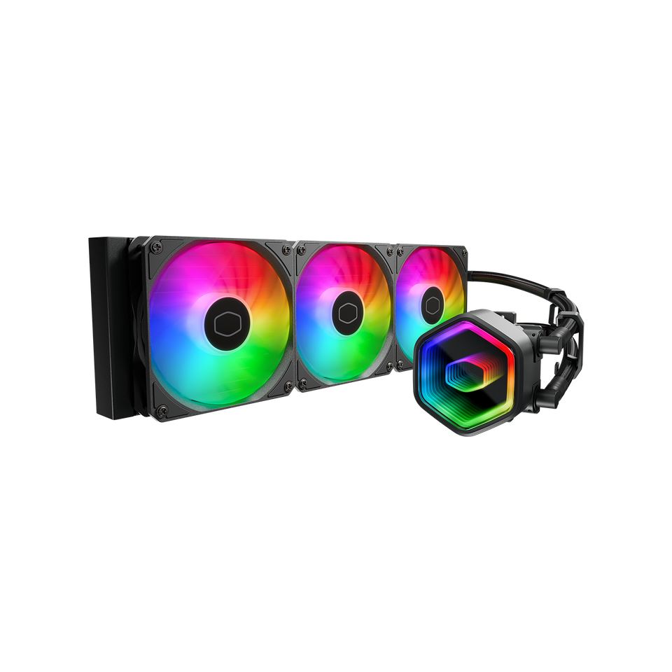 Cooler Master MasterLiquid 360 Core II Processor Liquid cooling kit 12 cm Black 1 pc(s)