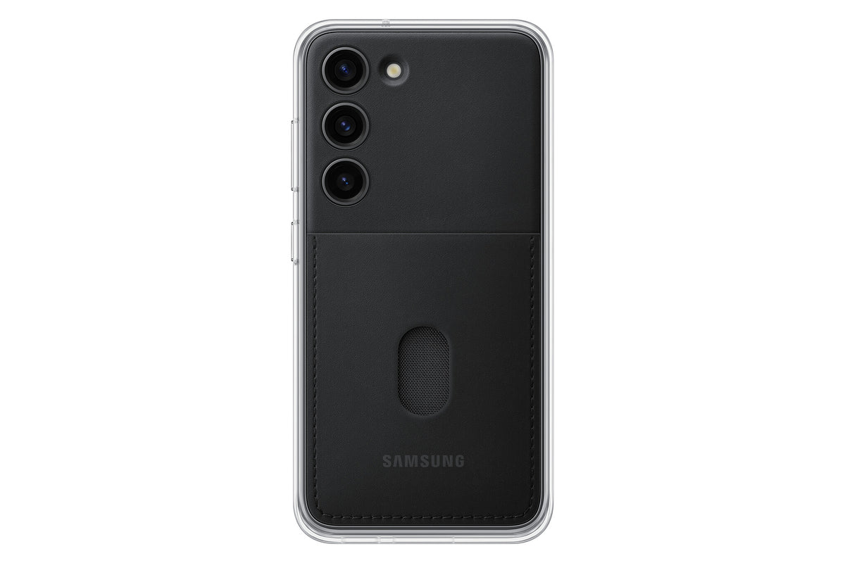 Samsung Frame Case for Galaxy S23 in Transparent / Black
