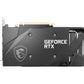 MSI VENTUS 2X 8G OC - NVIDIA 8 GB GDDR6 GeForce RTX 3060 graphics card