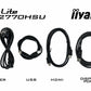 iiyama G-MASTER GB2770HSU-B6 - 68.6 cm (27") - 1920 x 1080 pixels Full HD LCD Monitor
