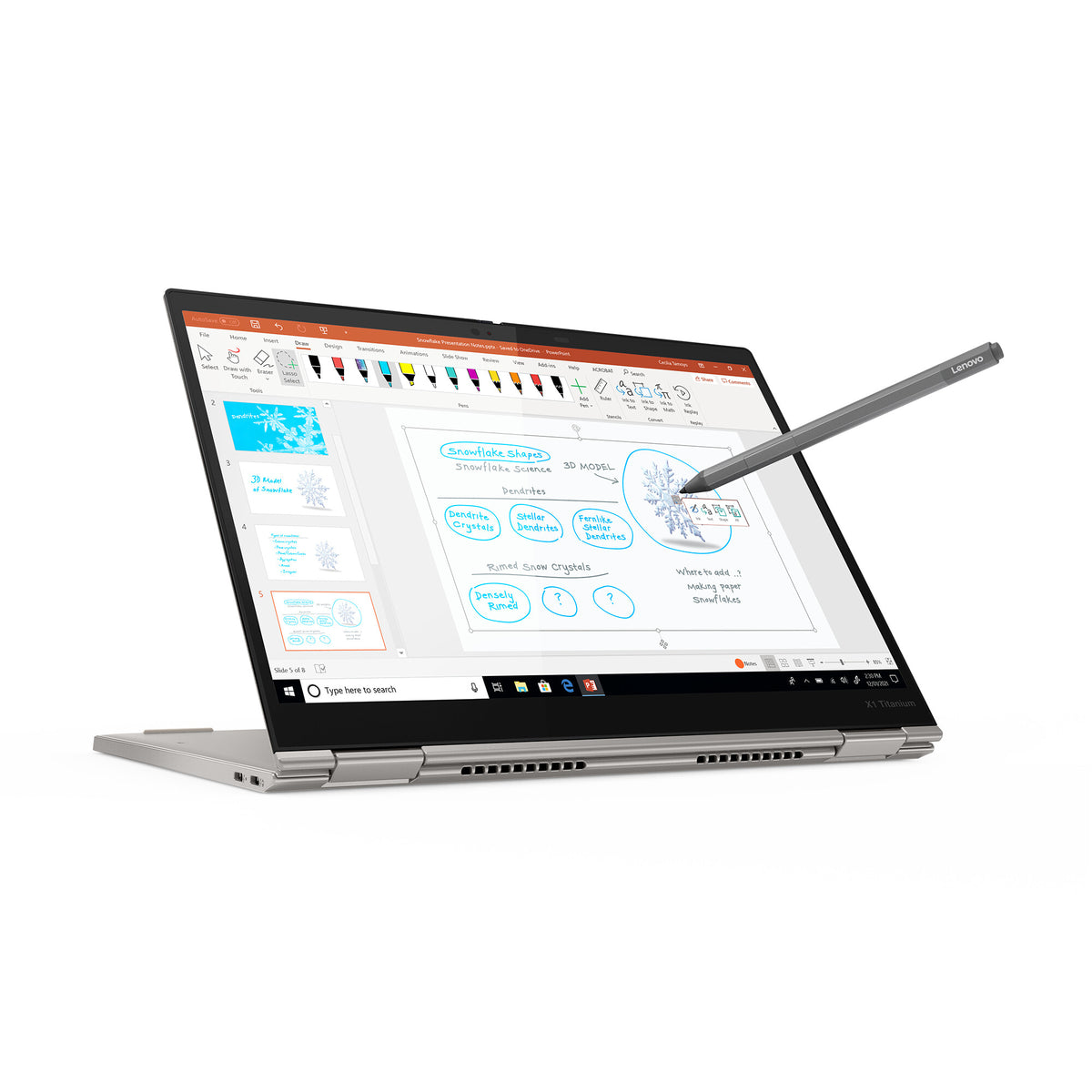Lenovo ThinkPad X1 Yoga Gen 1 Hybrid (2-in-1) - 34.3 cm (13.5&quot;) - Touchscreen - Intel® Core™ i7-1160G7 - 16 GB LPDDR4x-SDRAM - 1 TB SSD - Wi-Fi 6 - Windows 11 Pro - Titanium