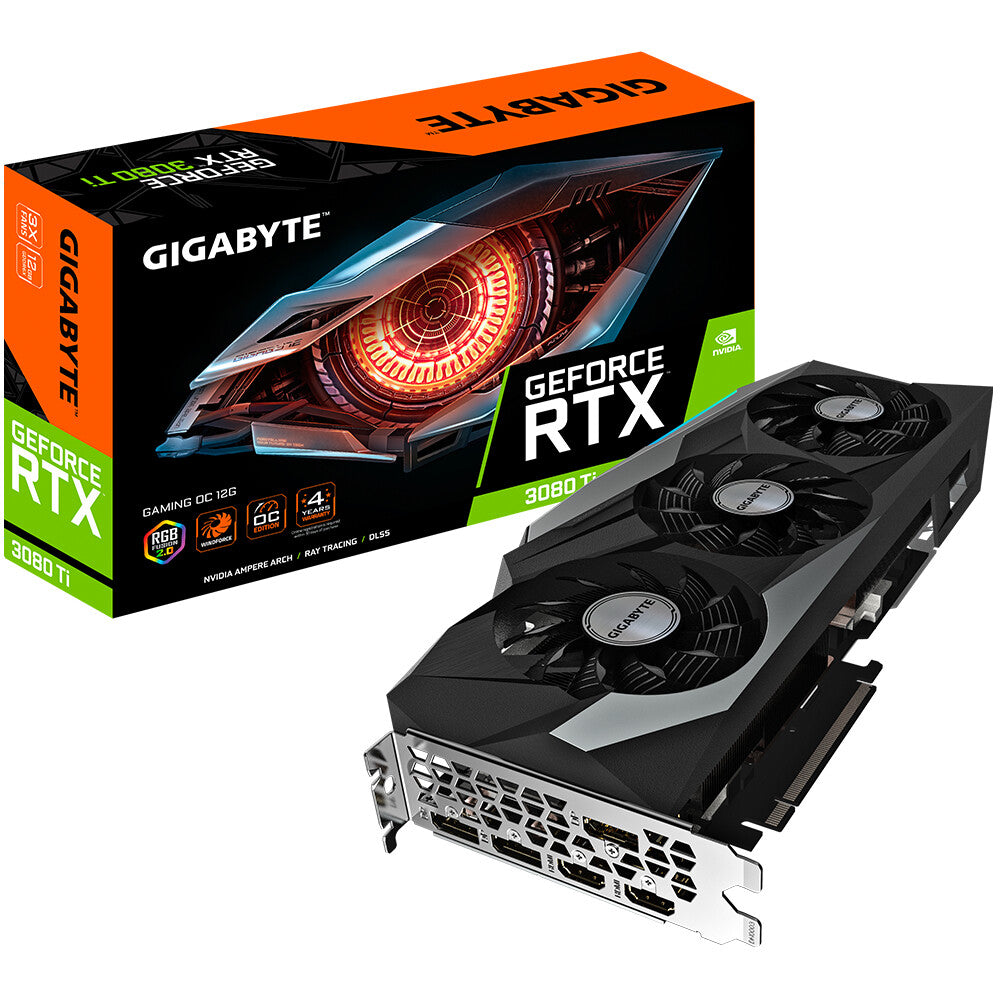 GIGABYTE GAMING OC - NVIDIA 12 GB GDDR6X GeForce RTX 3080 Ti graphics card