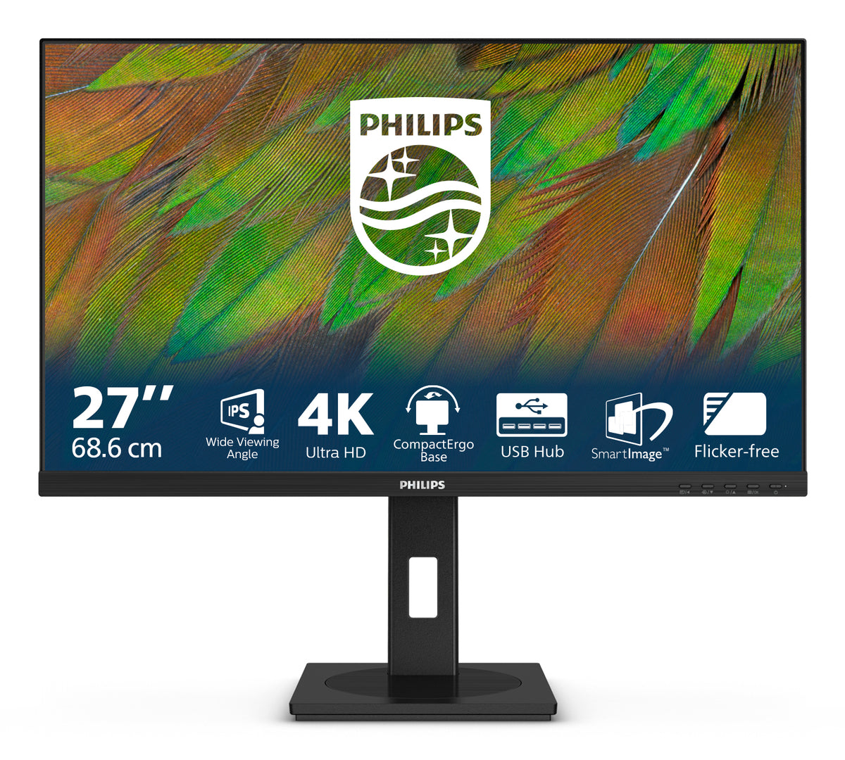 Philips 3000 series - 68.6 cm (27&quot;) - 3840 x 2160 pixels 4K UHD LED Monitor