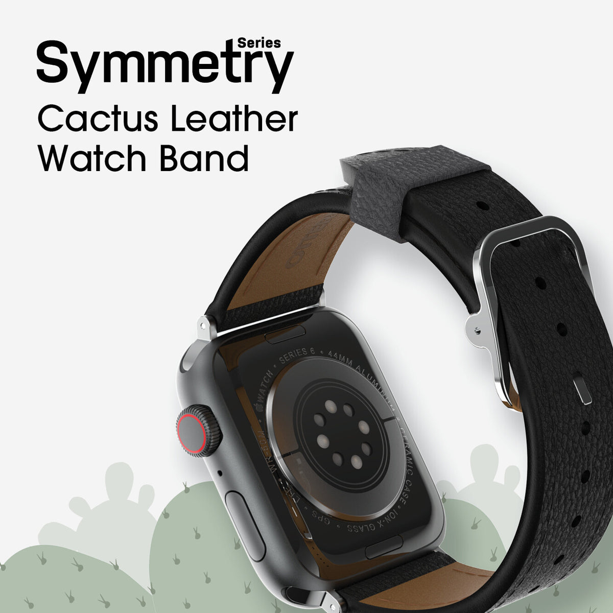 OtterBox Symmetry Cactus Series for Apple Watch 42/44/45mm in Noir Ash
