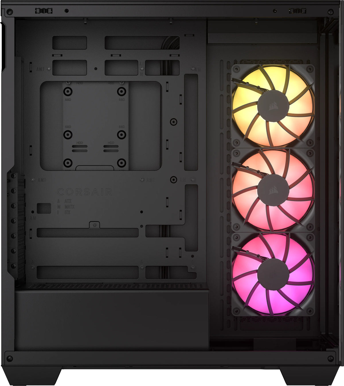 Corsair 3500X ARGB - EATX Mid Tower Case in Black