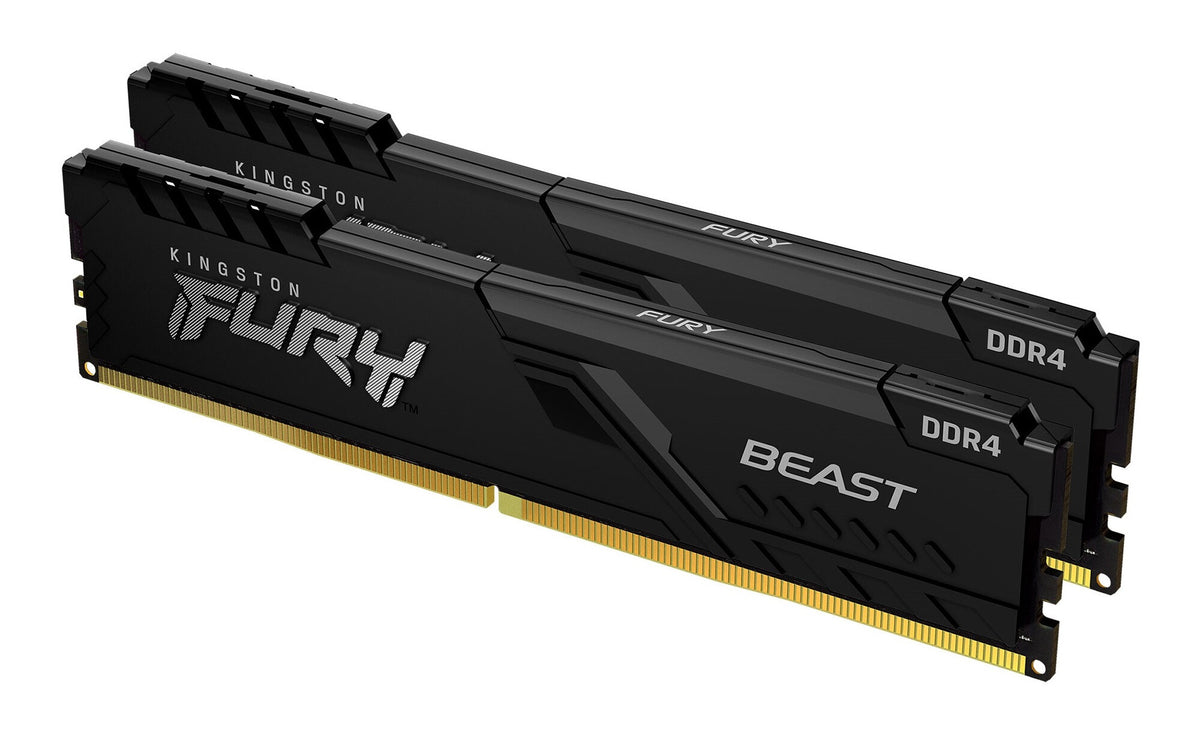 Kingston Technology FURY Beast Black - 8 GB 2 x 4 GB 3200MT/s DDR4 memory module