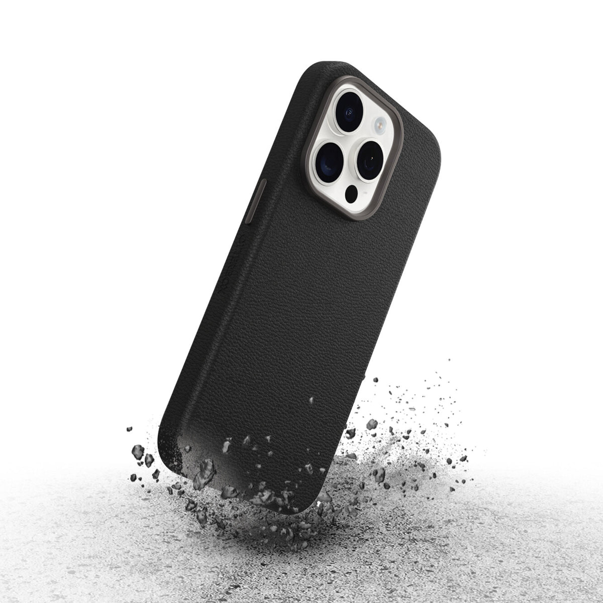 OtterBox Symmetry Cactus with MagSafe for iPhone 15 Pro in Noir Ash