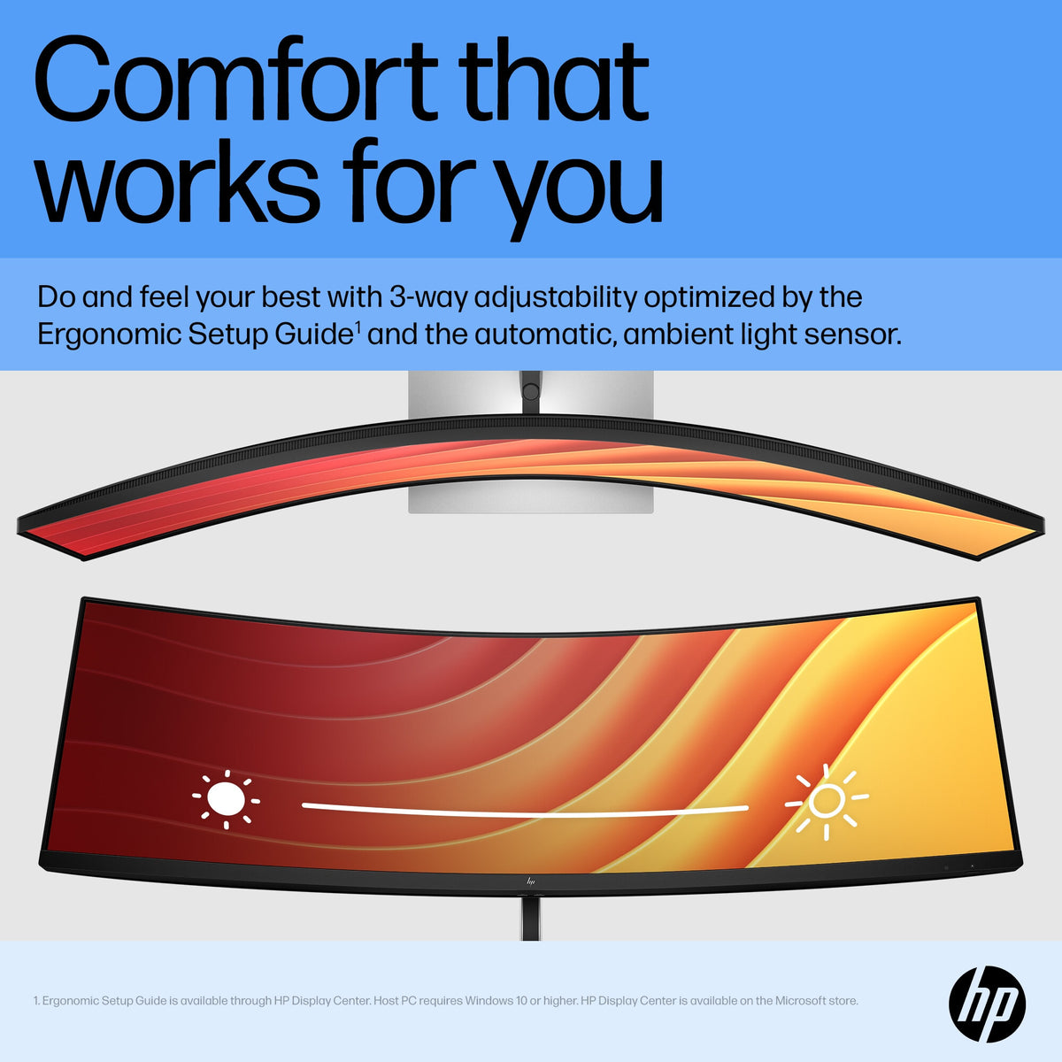 HP E45C G5 DQHD - 113 cm (44.5") - 5120 x 1440 pixels DQHD LCD Monitor
