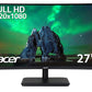 Acer ED0 ED270RP - 68.6 cm (27") - 1920 x 1080 pixels LCD Curved Monitor