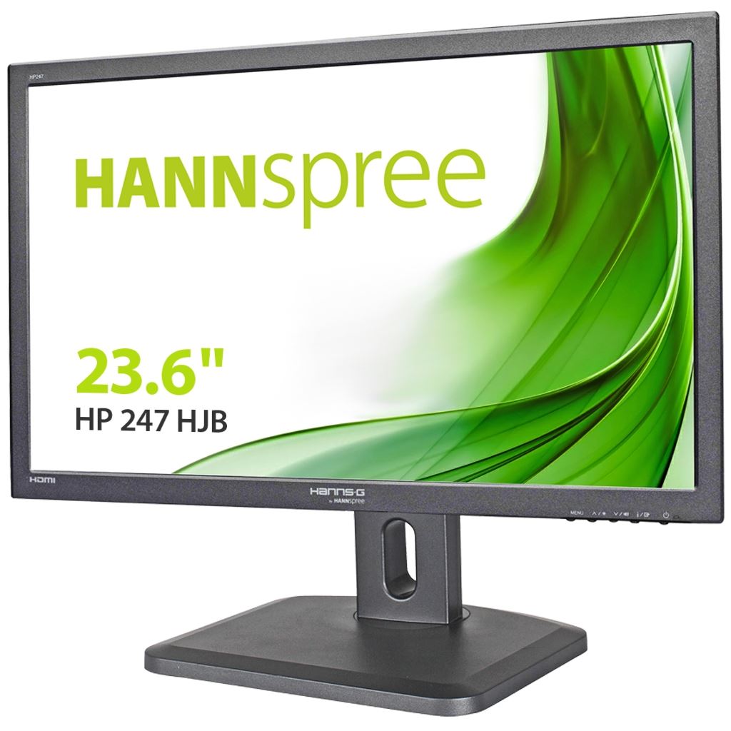 Hannspree Hanns.G HP 247 HJB 59.9 cm (23.6") 1920 x 1080 pixels Full HD LED Black Monitor