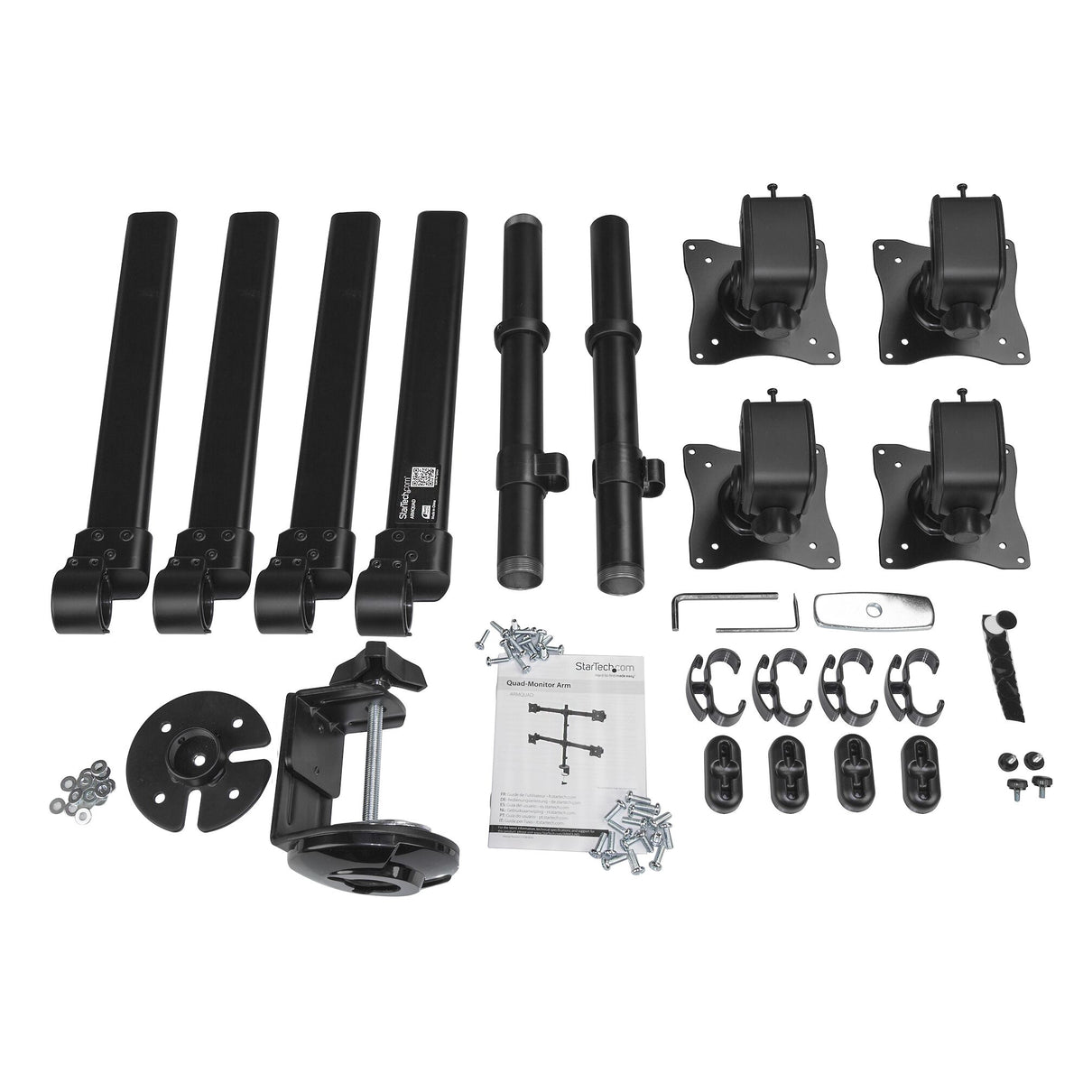 StarTech.com ARMQUAD - Desk monitor mount for 33 cm (13") to 68.6 cm (27")