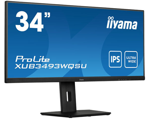 iiyama ProLite XUB3493WQSU-B5 - 86.4 cm (34") - 3440 x 1440 pixels UltraWide Quad HD LED Monitor