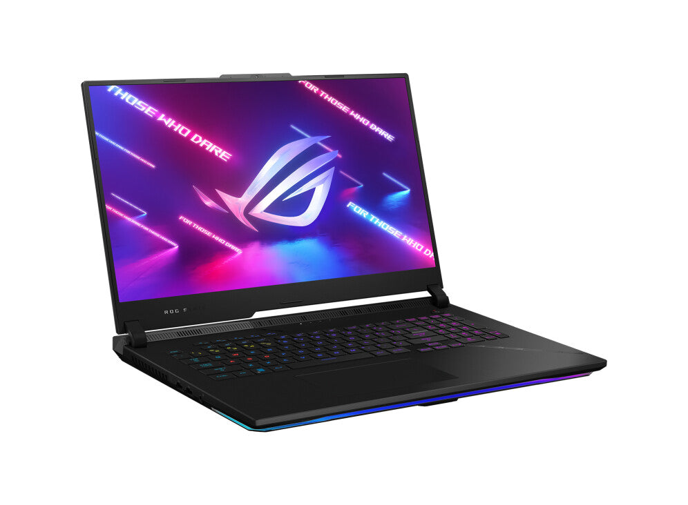 ASUS ROG Strix SCAR 17 Laptop - Wide Quad HD - 43.9 cm (17.3&quot;) - AMD Ryzen™ 9 7945HX - 32 GB DDR5-SDRAM - 1 TB SSD - NVIDIA GeForce RTX 4080 - Wi-Fi 6E - Windows 11 Home - Black