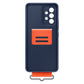 Samsung Silicone Cover with Strap for Galaxy A53 (5G) in Navy